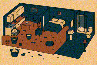 Cozy animated apartment